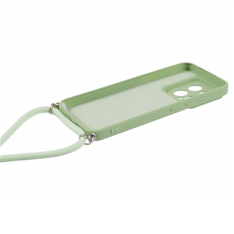 For Xiaomi 14 TPU Phone Case Fiber Inner Lining Protective Cover with Lanyard