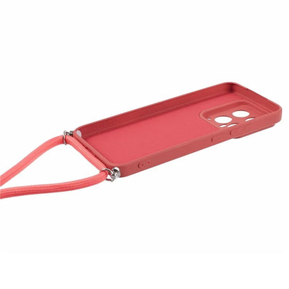 For Xiaomi 14 TPU Phone Case Fiber Inner Lining Protective Cover with Lanyard