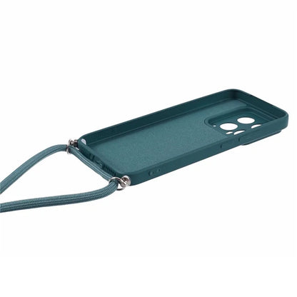 For Xiaomi 14 TPU Phone Case Fiber Inner Lining Protective Cover with Lanyard