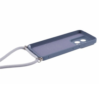For Xiaomi 14 TPU Phone Case Fiber Inner Lining Protective Cover with Lanyard