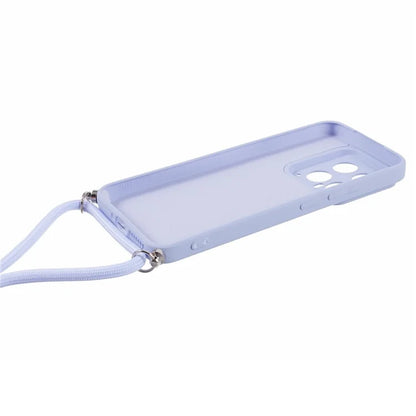 For Xiaomi 14 TPU Phone Case Fiber Inner Lining Protective Cover with Lanyard