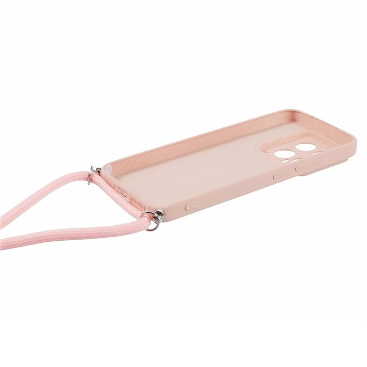 For Xiaomi 14 TPU Phone Case Fiber Inner Lining Protective Cover with Lanyard