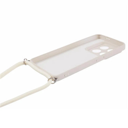 For Xiaomi 14 Pro TPU Phone Case Non-Slip Rubberized Finish Cover with Lanyard