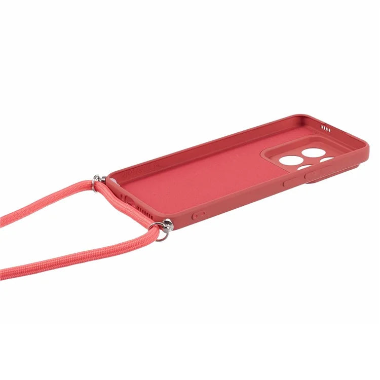 For Xiaomi 14 Pro TPU Phone Case Non-Slip Rubberized Finish Cover with Lanyard