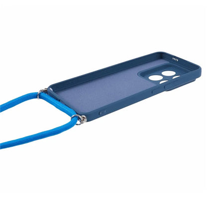 For Xiaomi 14 Pro TPU Phone Case Non-Slip Rubberized Finish Cover with Lanyard