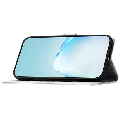 For Samsung Galaxy A05s 4G Case PU Leather Silk Texture Wallet Phone Cover