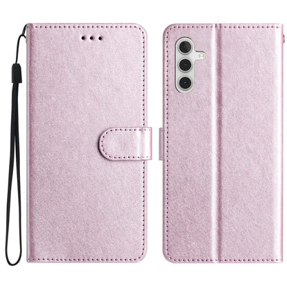 For Samsung Galaxy A05s 4G Case PU Leather Silk Texture Wallet Phone Cover