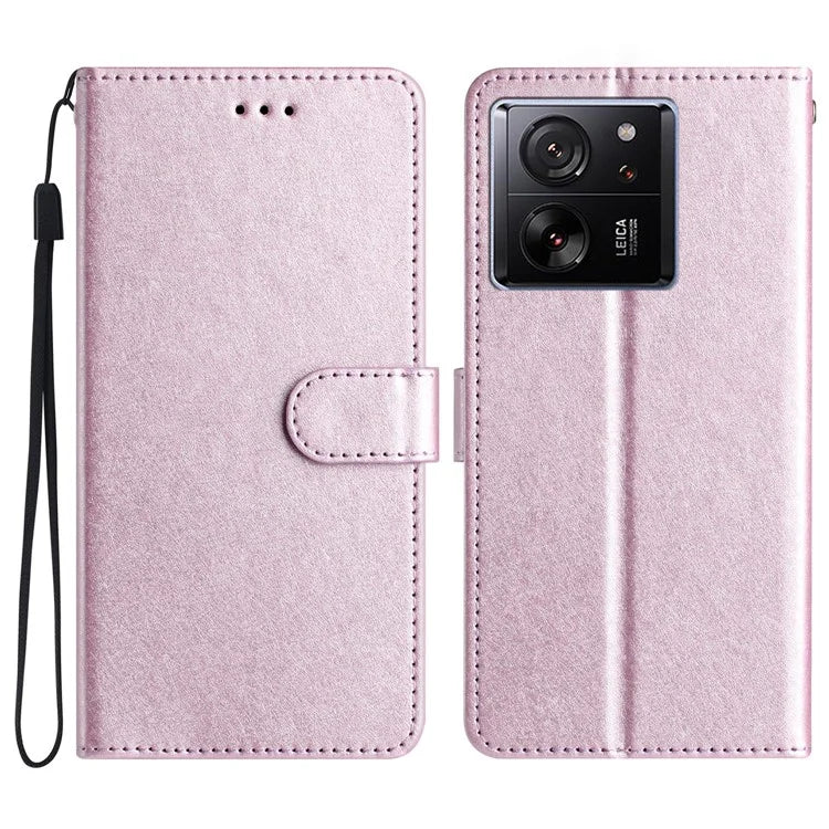 For Xiaomi 13T / 13T Pro / Redmi K60 Ultra Case Silk Texture Wallet Phone Leather Cover