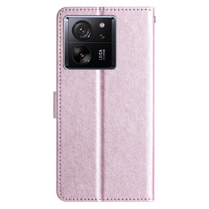 For Xiaomi 13T / 13T Pro / Redmi K60 Ultra Case Silk Texture Wallet Phone Leather Cover