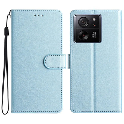 For Xiaomi 13T / 13T Pro / Redmi K60 Ultra Case Silk Texture Wallet Phone Leather Cover