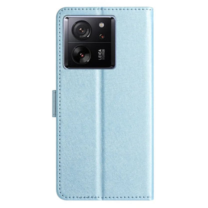 For Xiaomi 13T / 13T Pro / Redmi K60 Ultra Case Silk Texture Wallet Phone Leather Cover