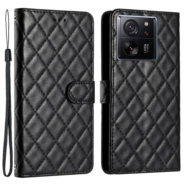 For Xiaomi 13T / 13T Pro / Redmi K60 Ultra Case PU Leather Wallet Phone Cover with Magnetic Clasp