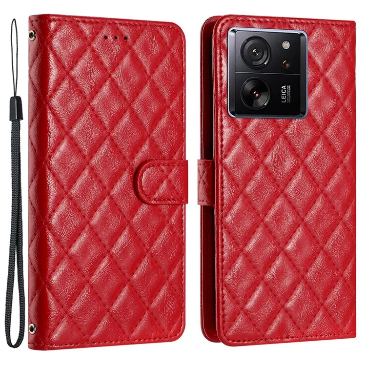 For Xiaomi 13T / 13T Pro / Redmi K60 Ultra Case PU Leather Wallet Phone Cover with Magnetic Clasp
