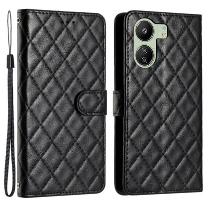 For Xiaomi Redmi 13C 4G / Poco C65 4G Leather Case Wallet Stand Phone Cover
