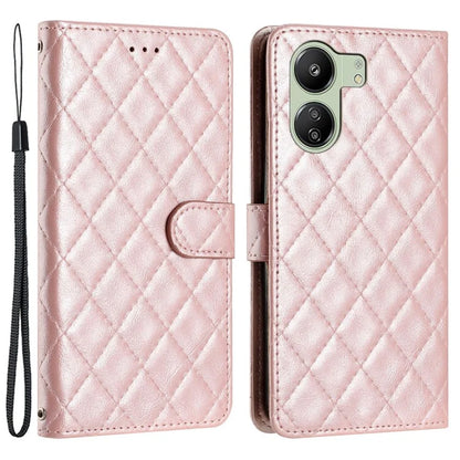 For Xiaomi Redmi 13C 4G / Poco C65 4G Leather Case Wallet Stand Phone Cover