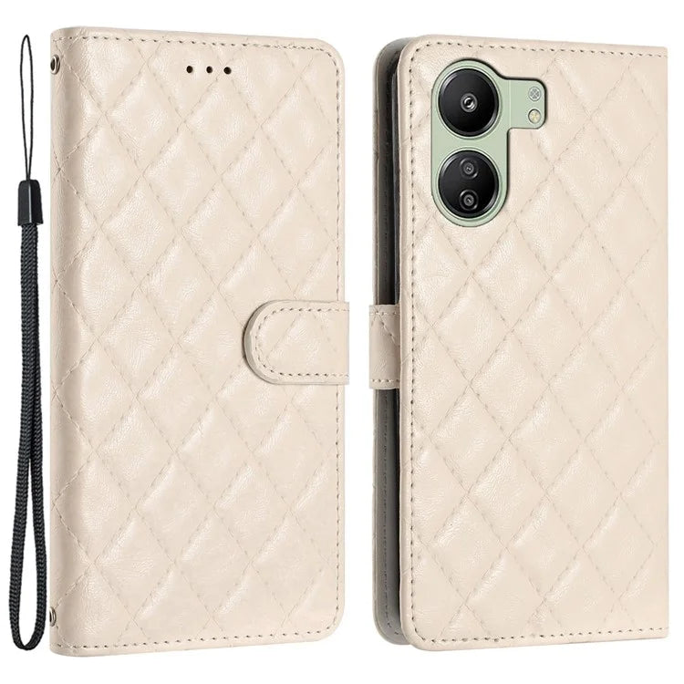 For Xiaomi Redmi 13C 4G / Poco C65 4G Leather Case Wallet Stand Phone Cover
