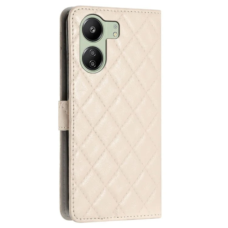 For Xiaomi Redmi 13C 4G / Poco C65 4G Leather Case Wallet Stand Phone Cover