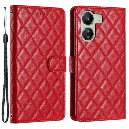 For Xiaomi Redmi 13C 4G / Poco C65 4G Leather Case Wallet Stand Phone Cover