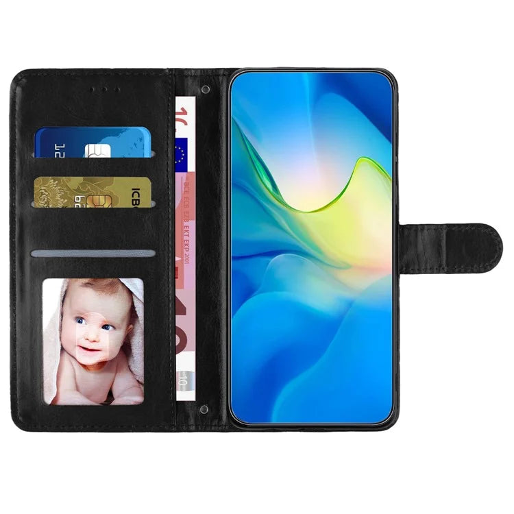 For Samsung Galaxy A05s 4G Case Rhombus Grid PU Leather Wallet Cover
