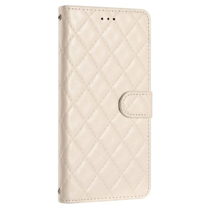 For Samsung Galaxy A05s 4G Case Rhombus Grid PU Leather Wallet Cover