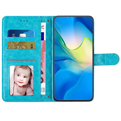 For Samsung Galaxy A05s 4G Case Rhombus Grid PU Leather Wallet Cover