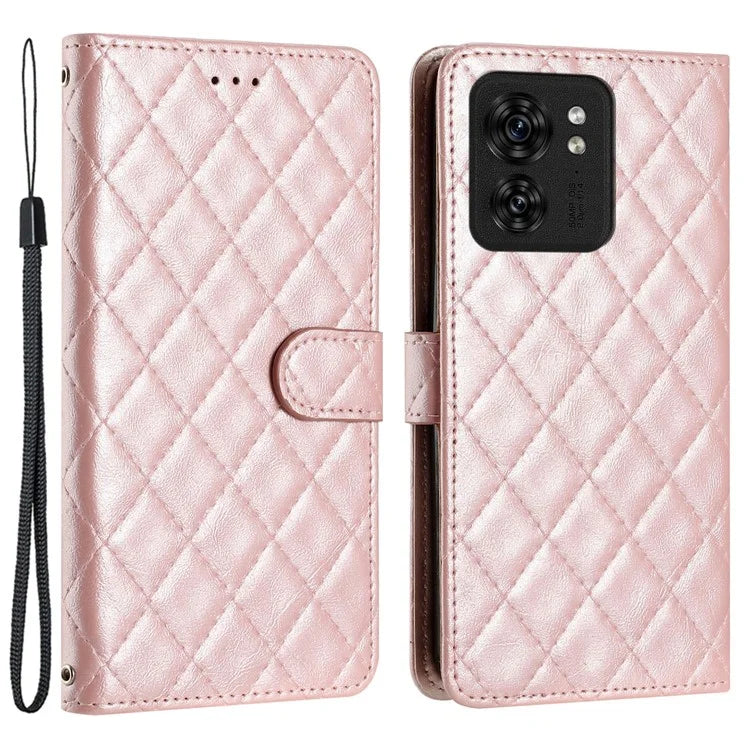 For Motorola Edge 40 5G Case Wallet Stand Folio Flip Phone Leather Cover