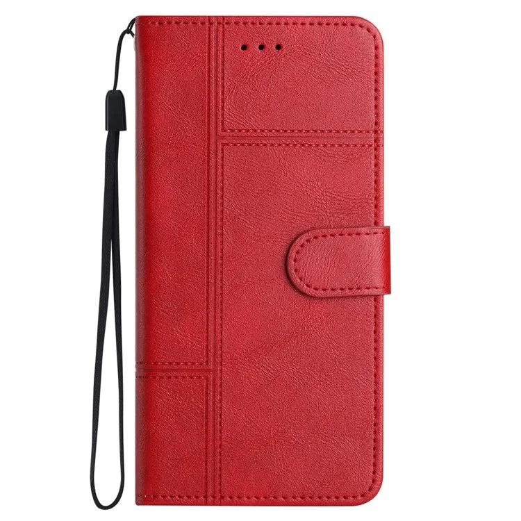 For Xiaomi 13T / 13T Pro / Redmi K60 Ultra Case Line Imprinted Wallet Phone Leather Cover