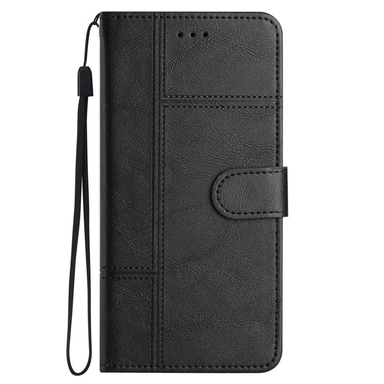 For Xiaomi 13T / 13T Pro / Redmi K60 Ultra Case Line Imprinted Wallet Phone Leather Cover