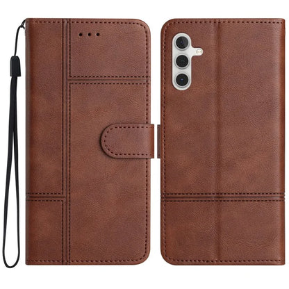 For Samsung Galaxy A05s 4G Case Line Imprinted Wallet Stand Cover