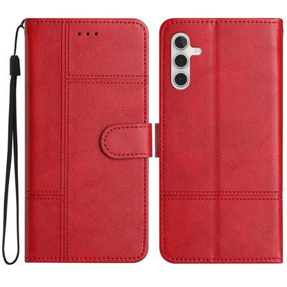 For Samsung Galaxy A05s 4G Case Line Imprinted Wallet Stand Cover