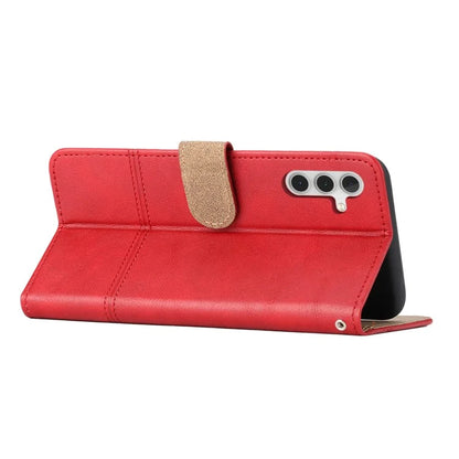 For Samsung Galaxy A05s 4G Case Line Imprinted Wallet Stand Cover