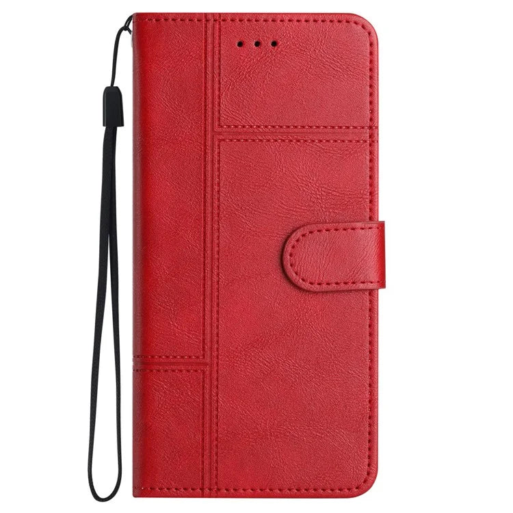 For Samsung Galaxy A05s 4G Case Line Imprinted Wallet Stand Cover