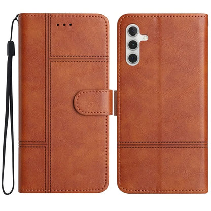For Samsung Galaxy A05s 4G Case Line Imprinted Wallet Stand Cover