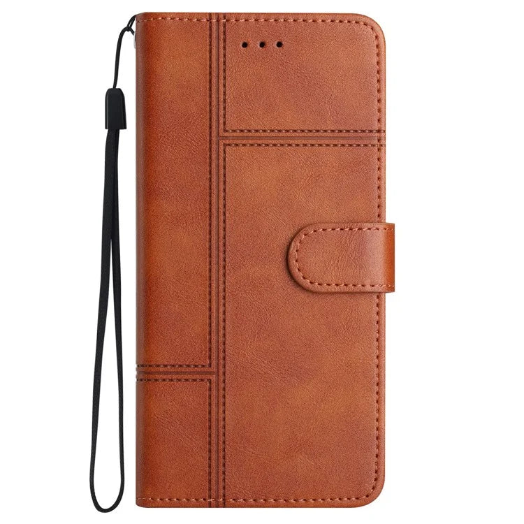 For Samsung Galaxy A05s 4G Case Line Imprinted Wallet Stand Cover