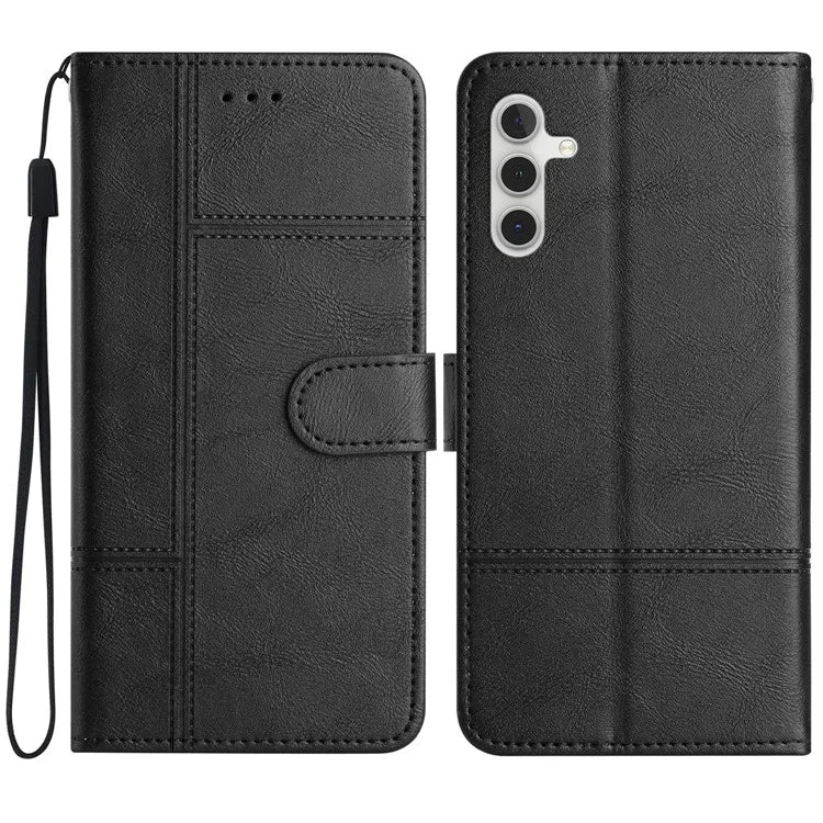 For Samsung Galaxy A05s 4G Case Line Imprinted Wallet Stand Cover