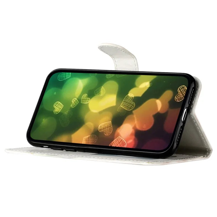 For Samsung Galaxy A05s 4G Phone Case PU Leather Pattern Printed Flip Stand Cover