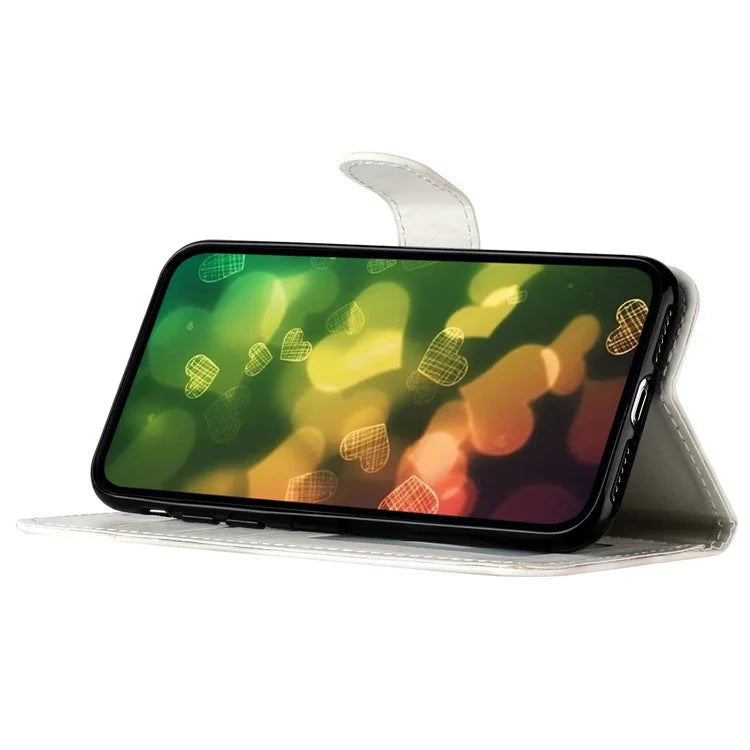 For Samsung Galaxy A05s 4G Phone Case PU Leather Pattern Printed Flip Stand Cover