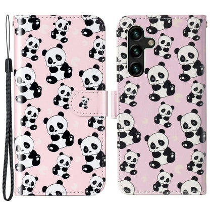 For Samsung Galaxy A05s 4G Phone Case PU Leather Pattern Printed Flip Stand Cover