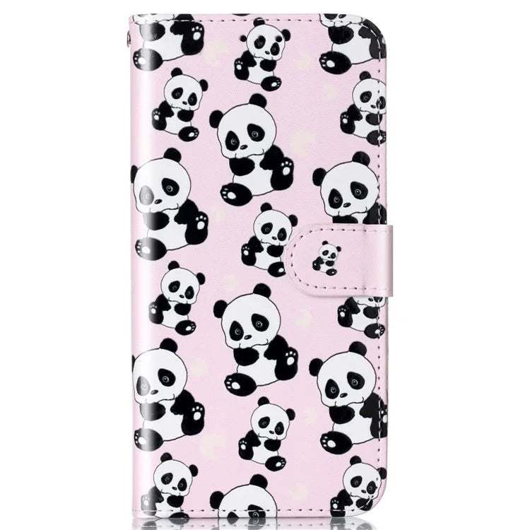 For Samsung Galaxy A05s 4G Phone Case PU Leather Pattern Printed Flip Stand Cover