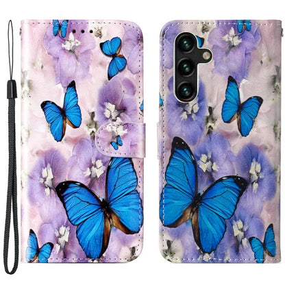 For Samsung Galaxy A05s 4G Phone Case PU Leather Pattern Printed Flip Stand Cover