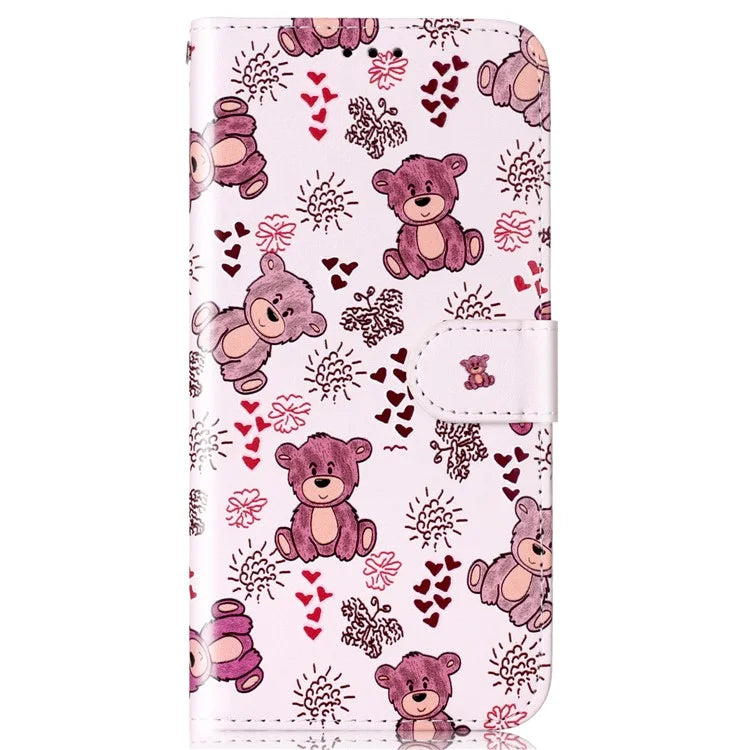 For Samsung Galaxy A05s 4G Phone Case PU Leather Pattern Printed Flip Stand Cover