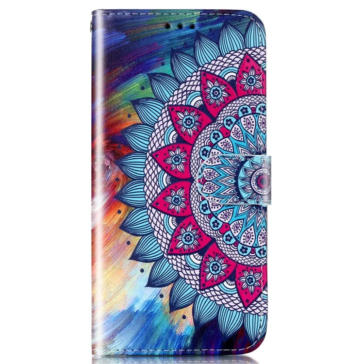 For Samsung Galaxy A05s 4G Phone Case PU Leather Pattern Printed Flip Stand Cover