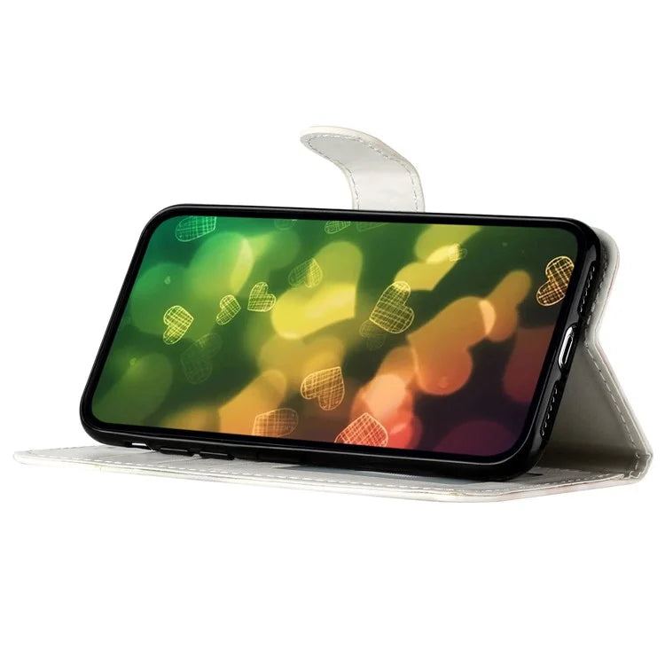For Samsung Galaxy A05s 4G Phone Case PU Leather Pattern Printed Flip Stand Cover