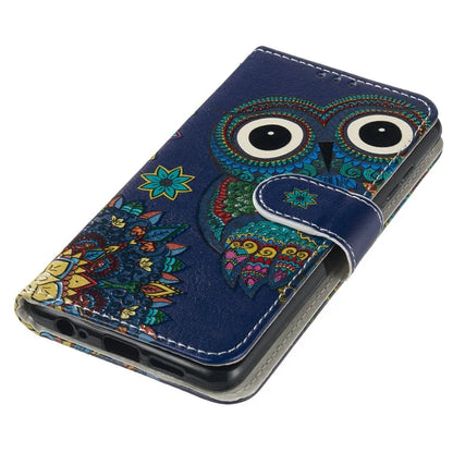 For Samsung Galaxy A05s 4G Phone Case PU Leather Pattern Printed Flip Stand Cover