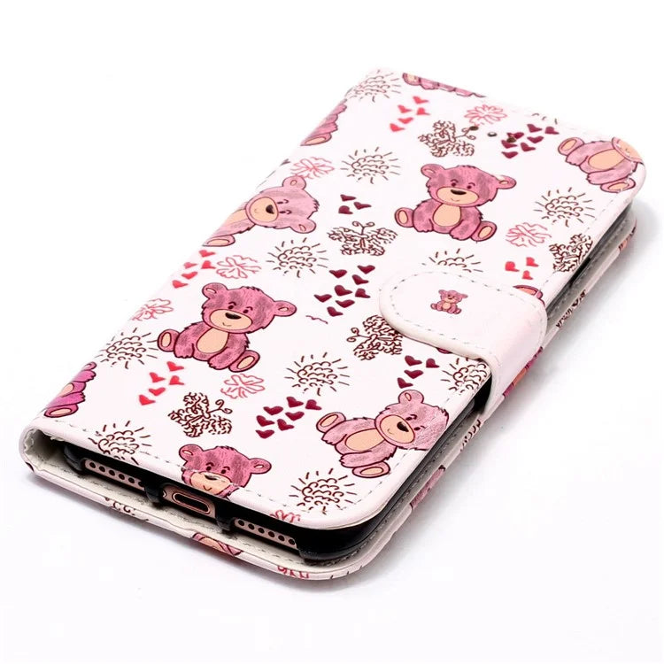 For Oppo A79 5G / A2 5G Case PU Leather+TPU Pattern Printed Flip Stand Phone Protector