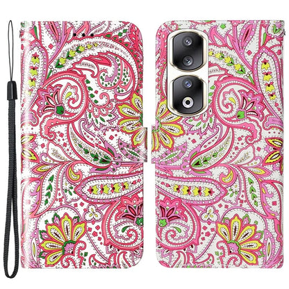 For Honor 90 Pro Phone Case Shockproof Leather Flip Stand Protective Cover