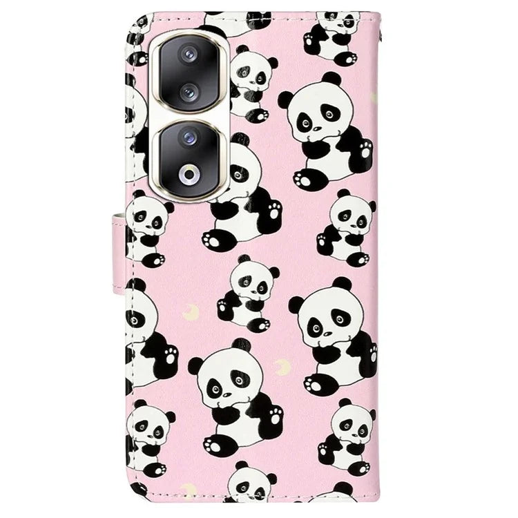 For Honor 90 Pro Phone Case Shockproof Leather Flip Stand Protective Cover