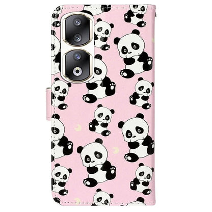 For Honor 90 Pro Phone Case Shockproof Leather Flip Stand Protective Cover