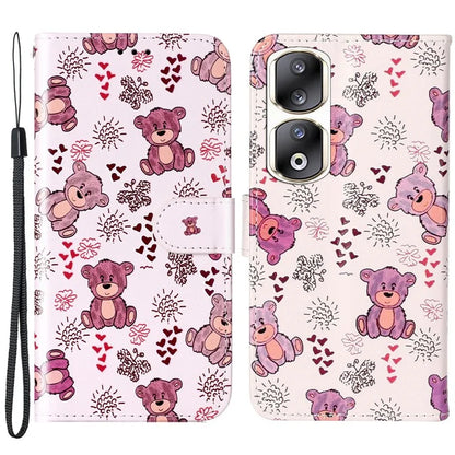 For Honor 90 Pro Phone Case Shockproof Leather Flip Stand Protective Cover