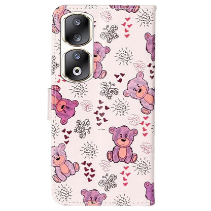 For Honor 90 Pro Phone Case Shockproof Leather Flip Stand Protective Cover